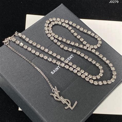 ysl necklace fake|ysl necklace women's.